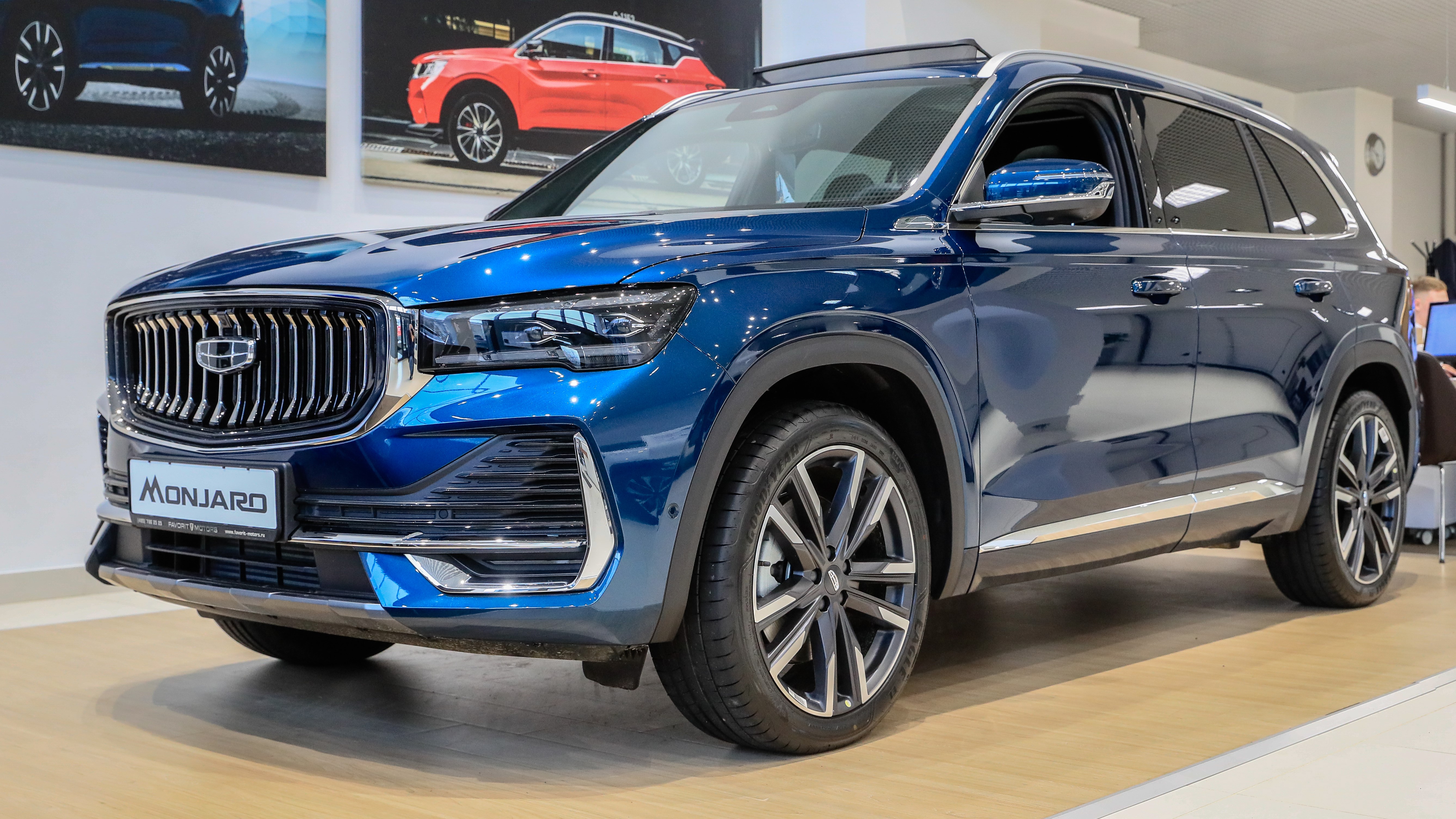 Geely Monjaro вошел в топ-3 самых продаваемых моделей SUV в РФ