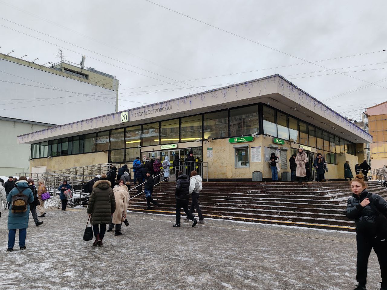 В Петербурге построят вторые вестибюли станций метро «Василеостровская» и «Балтийская»