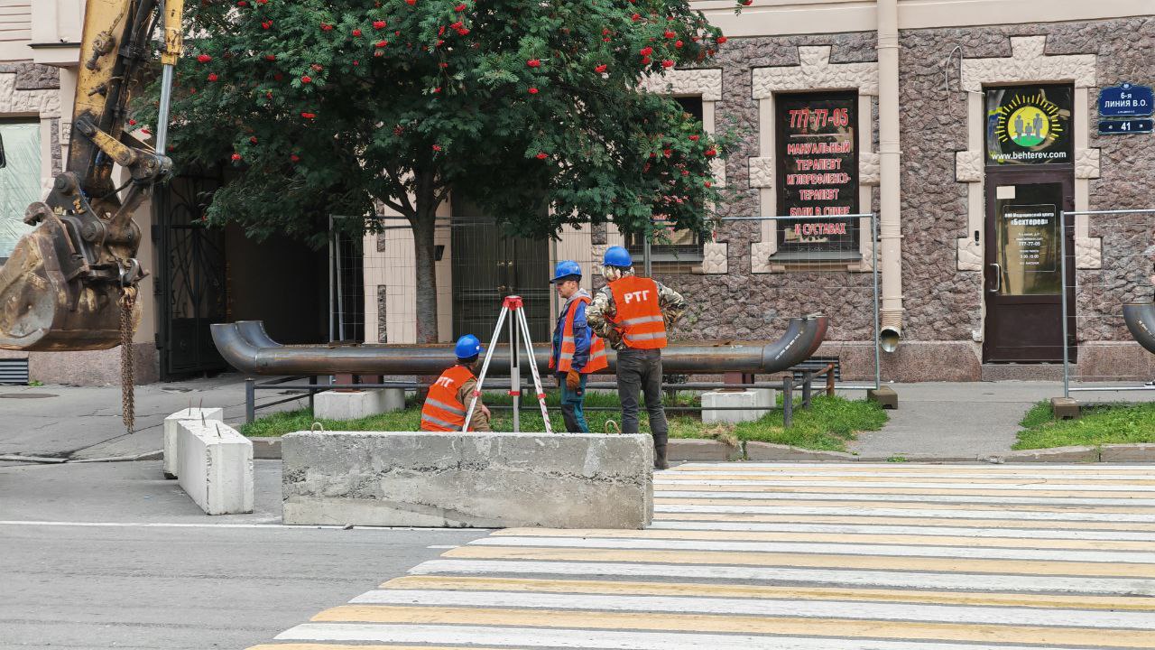 В Петербурге ограничат движение на 8-й и 9-й линии Васильевского острова