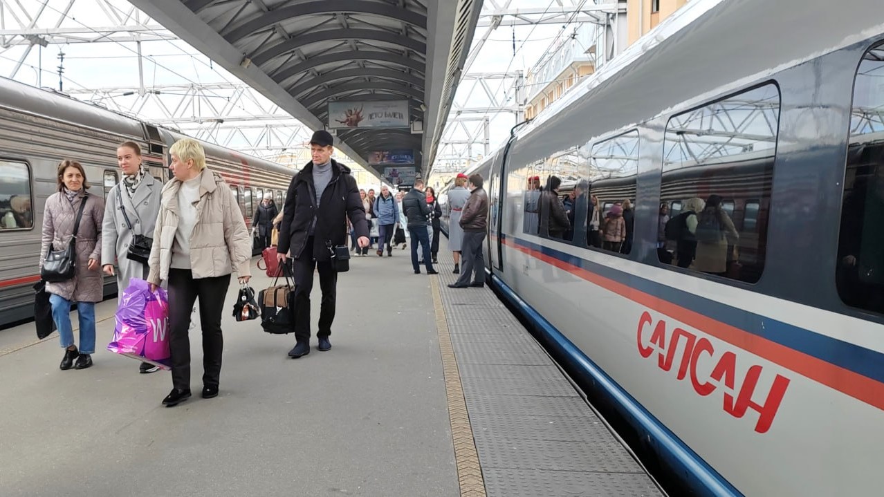 РЖД перевезли 1,2 млн пассажиров в дальнем следовании за мартовские праздники