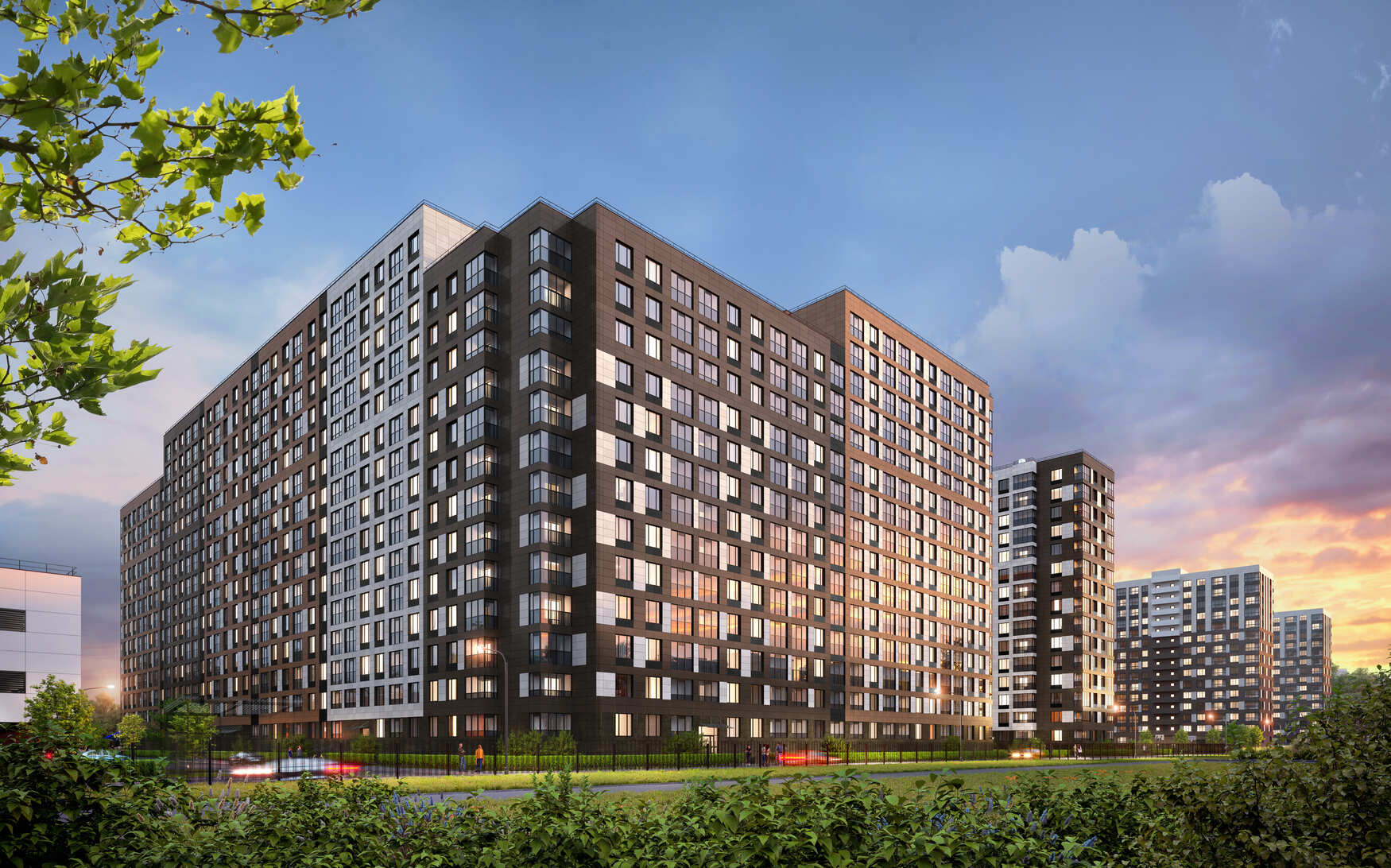 Виртуальное путешествие по жилому комплексу «Pulse Premier» от Setl Group